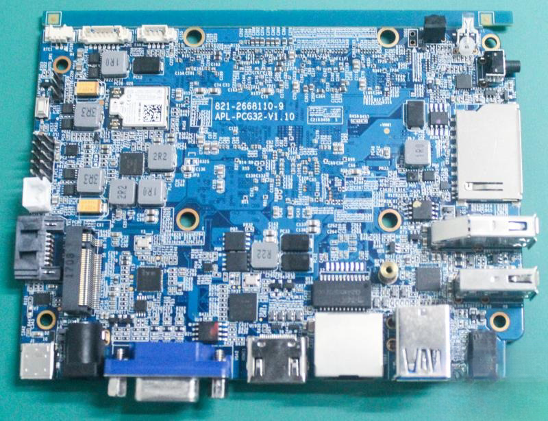 Front of mini industrial motherboards Front of mini industrial motherboards