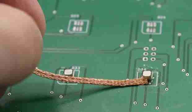 Heat the wick to ensure stable adhesion