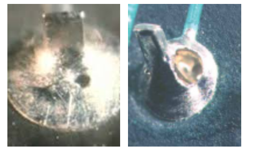 Pin holes and blow holes