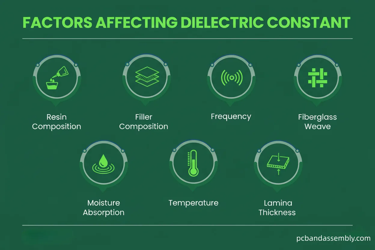 Factors Affecting Dielectric Constant