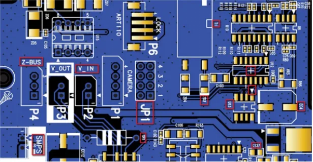 PCB Top Layer Layout