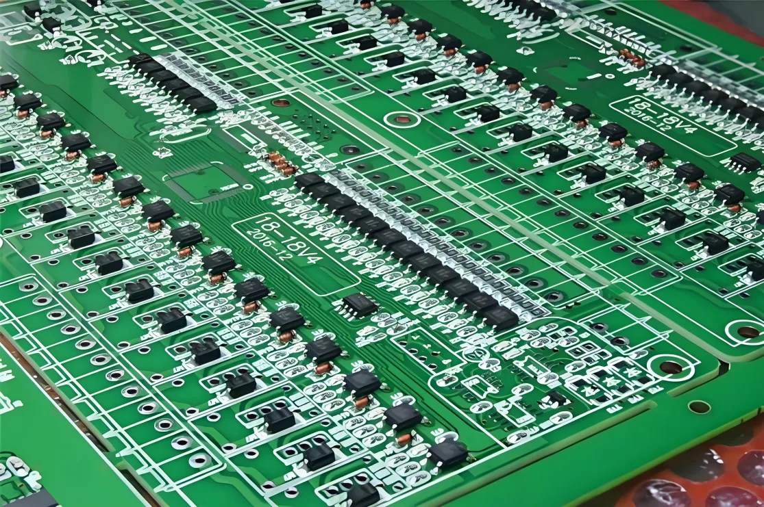 densely populated surface-mounted PCBA circuit boards