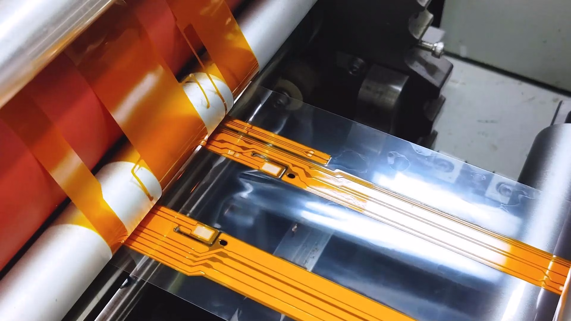 Flexible circuit lamination process