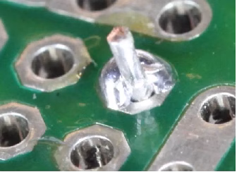insufficient solder defect on a PCB assembly