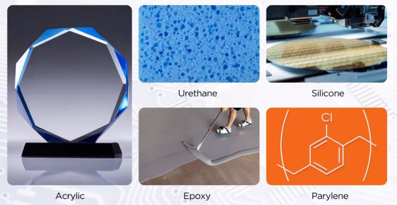 Five types of PCBA protective coating materials