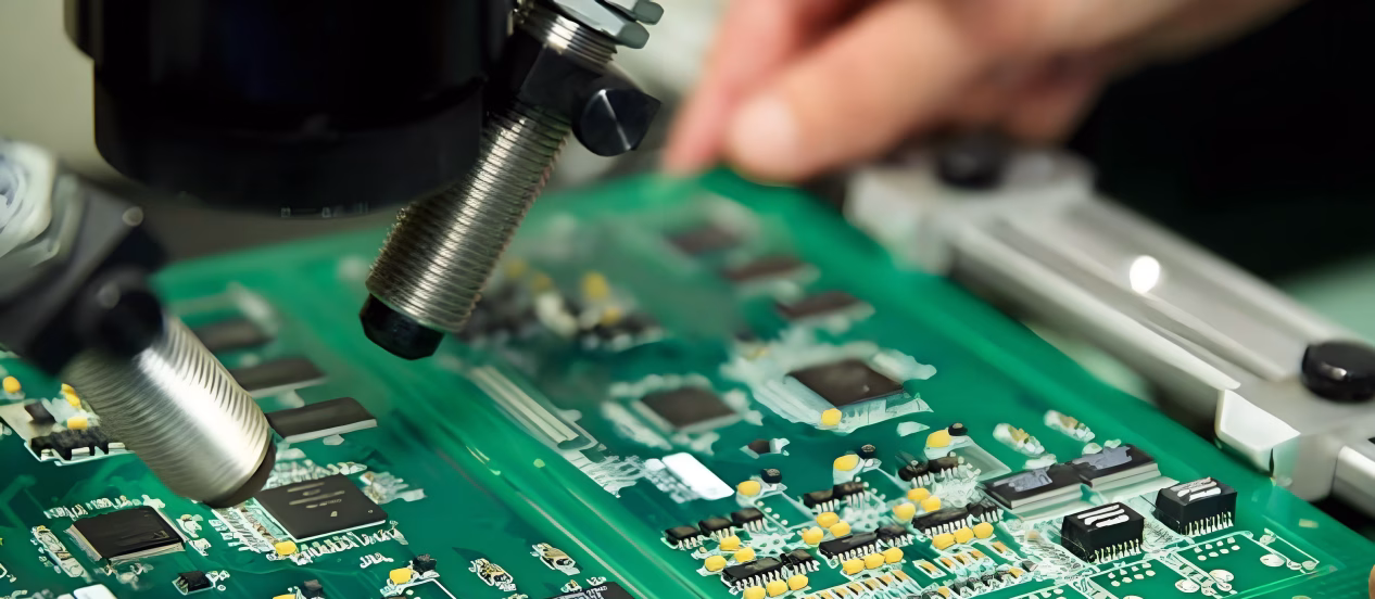 Automated equipment inspecting solder joints and components on a PCB