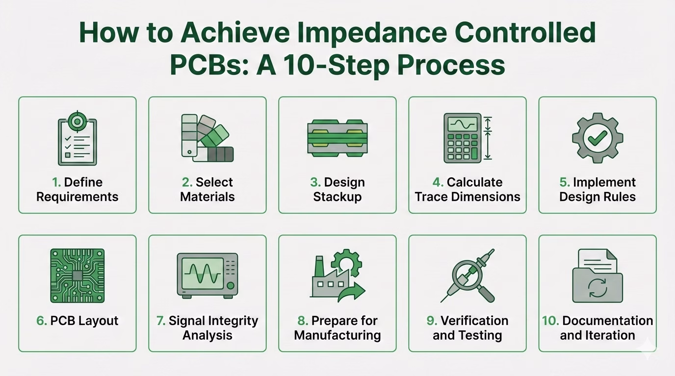 Achieve Impedance Controlled PCBs