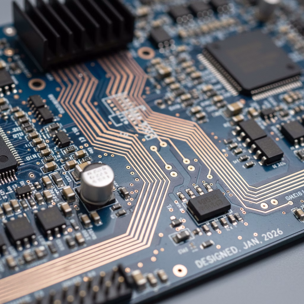 High-speed PCB design with controlled impedance routing