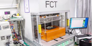 Final functional test (FCT) machine checking PCBA performance