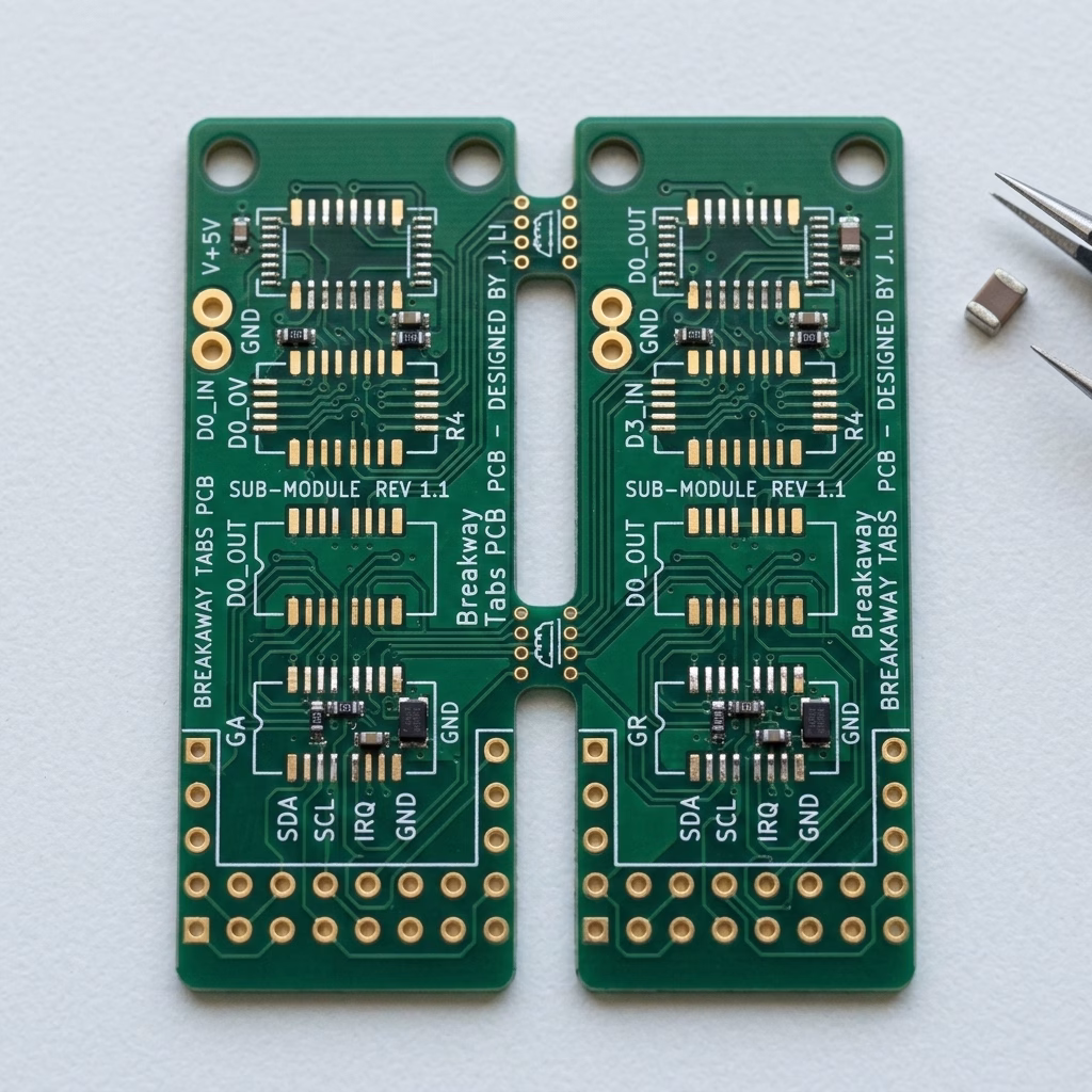 Breakaway Tabs PCB