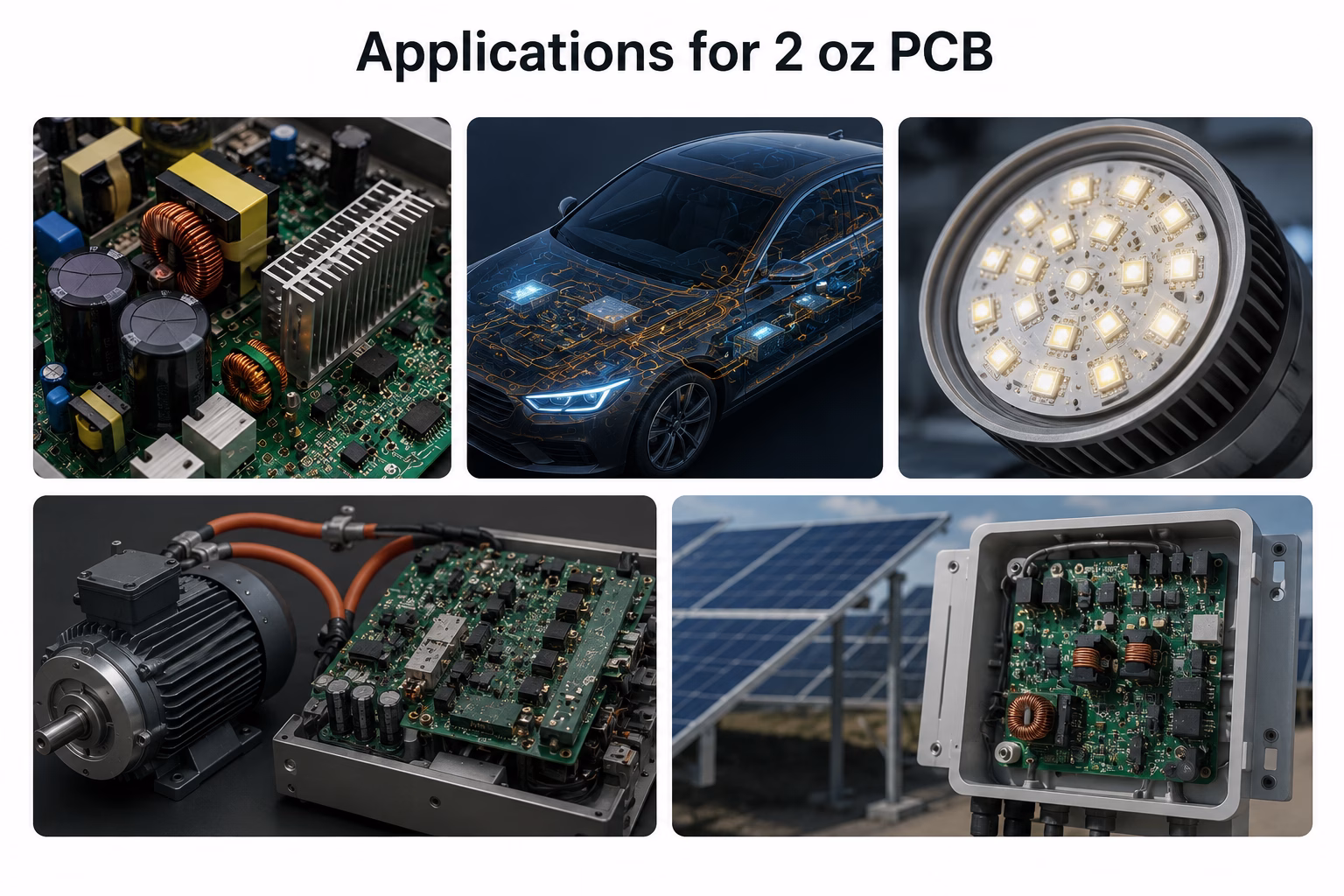 Applications for 2 oz PCB