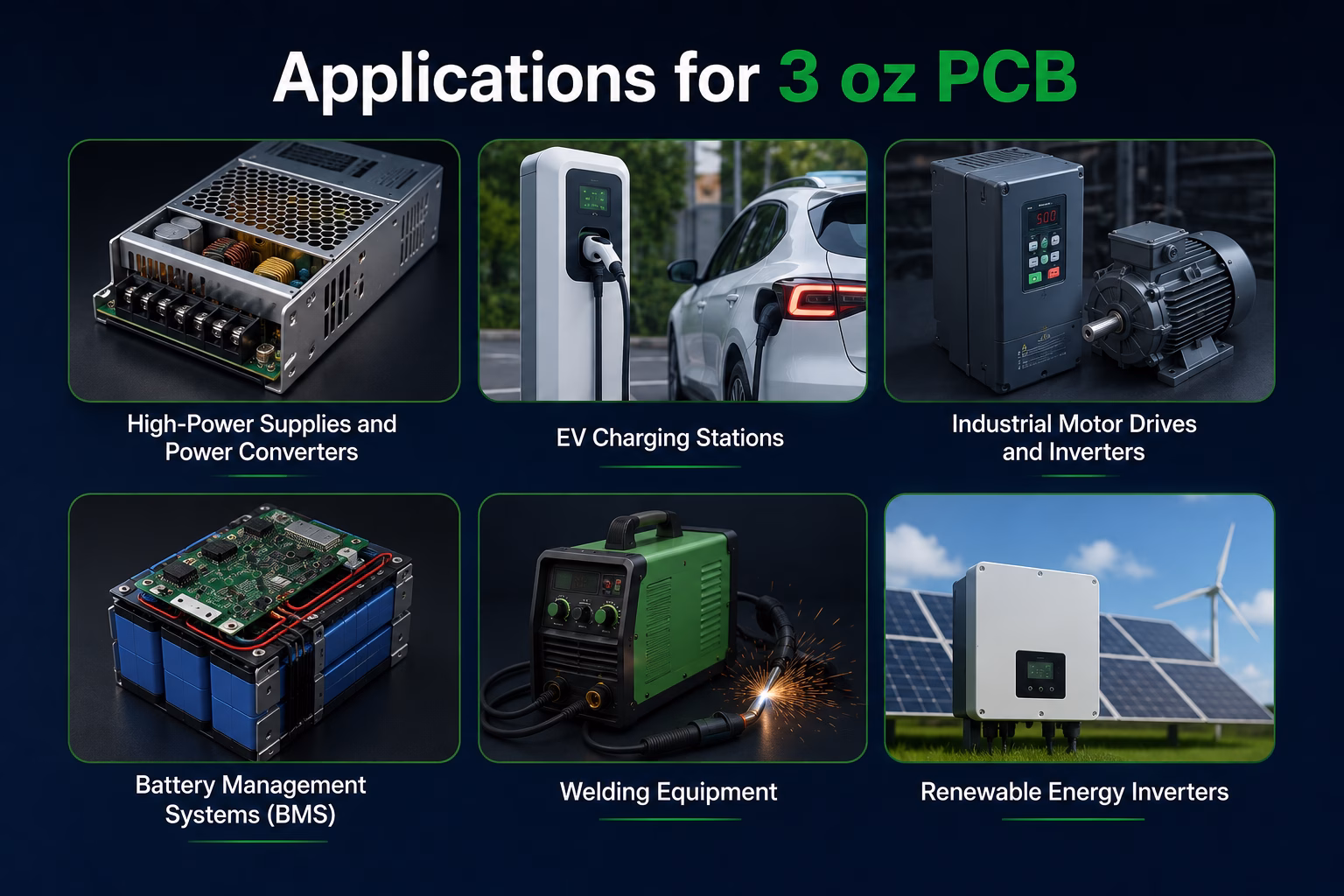 Applications for 3 oz PCB