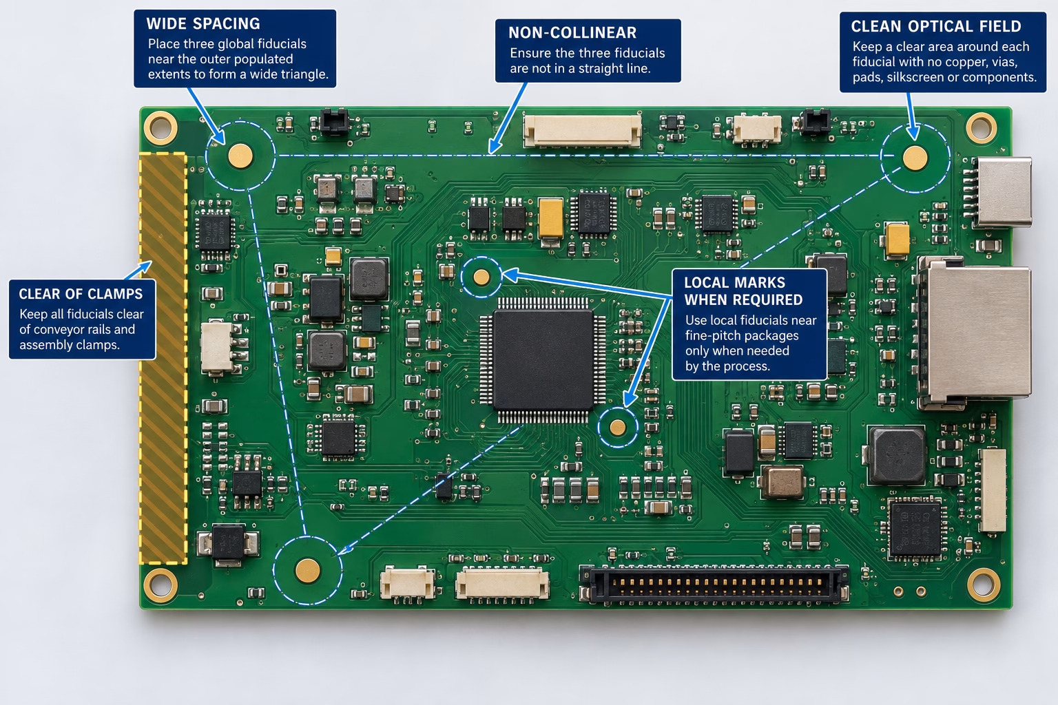 pcb-fiducial-placement-rules